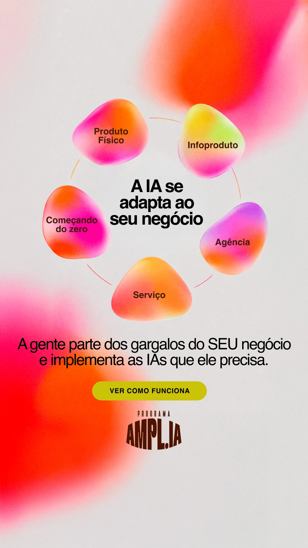 Anúncio Ampl.IA: a IA se adapta ao seu negócio